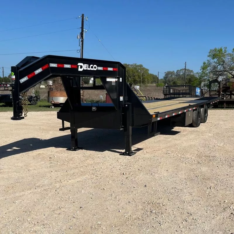 2026 Delco Trailers 32' FH32 Flatbed Trailer