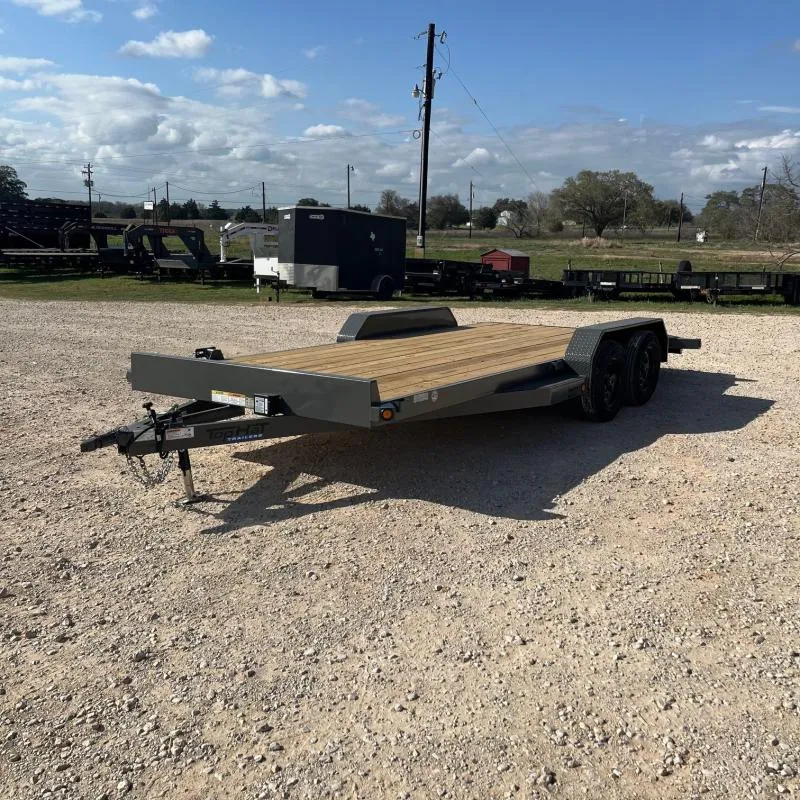 2026 Top Hat Trailers 18' DC07-18X83-7E-R Car / Racing Trailer