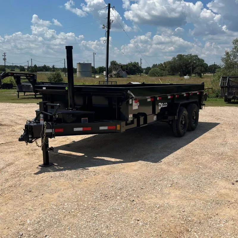 2025 Delco Trailers 16' D516 Dump Trailer
