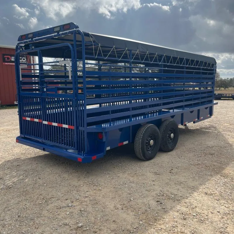 new Stock / Stock Combo Trailers Delco Trailers  for sale, in Hallettsville, TX Thumbnail 5