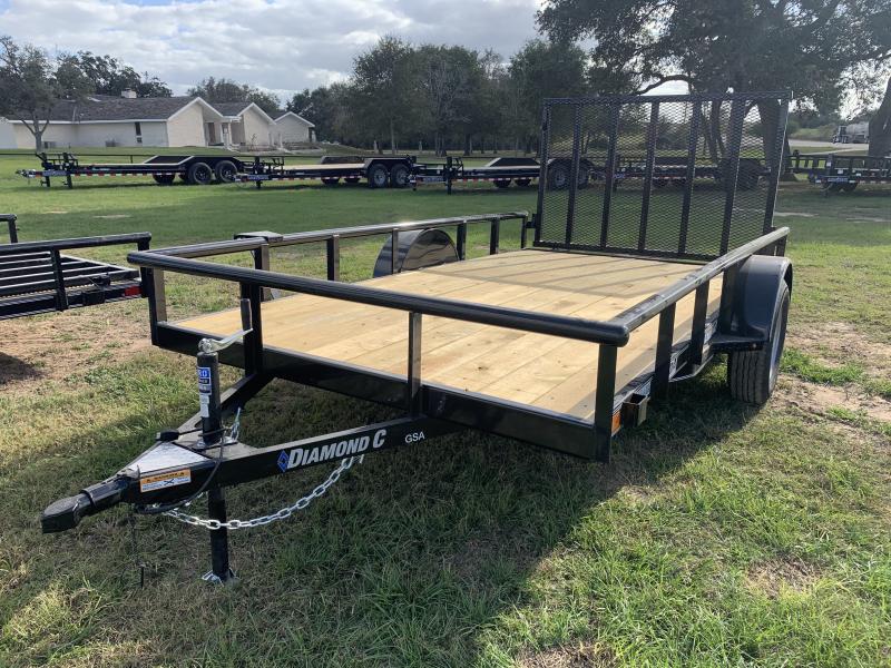 2021 Diamond C Trailers 77X12 SINGLE AXLE UTILITY 2021 Diamond C Trailers 77X12 SINGLE AXLE UTILITY