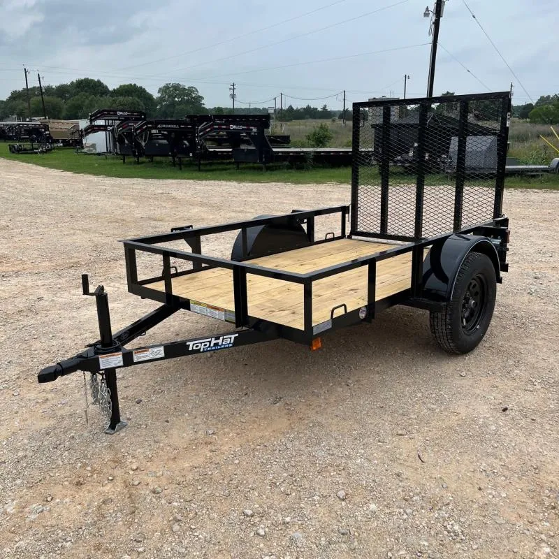 2026 Top Hat Trailers 8' UT03-8 Utility Trailer