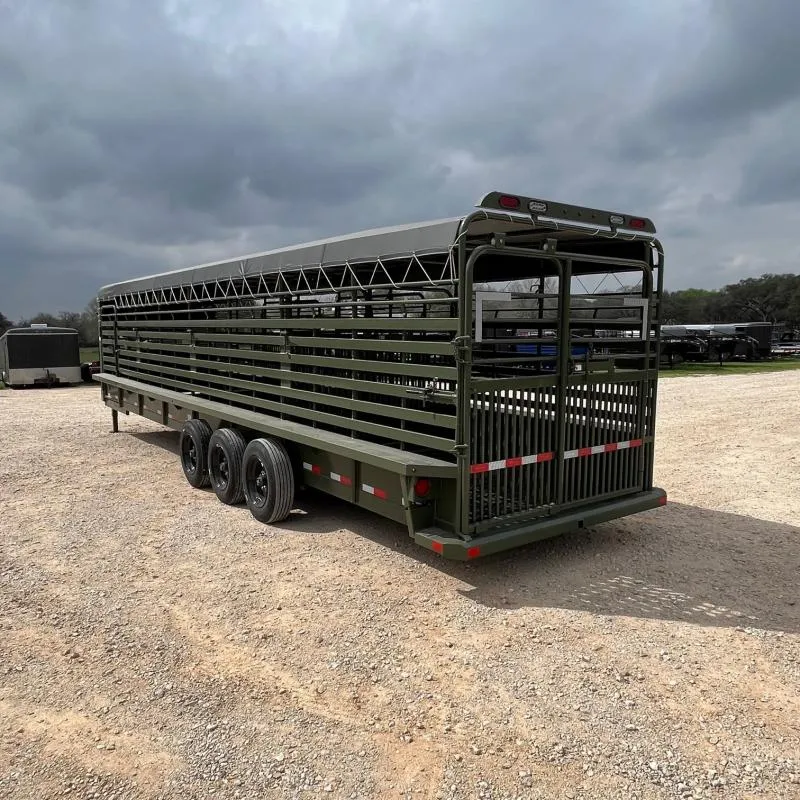 new Stock / Stock Combo Trailers Delco Trailers  for sale, in Hallettsville, TX Thumbnail 2