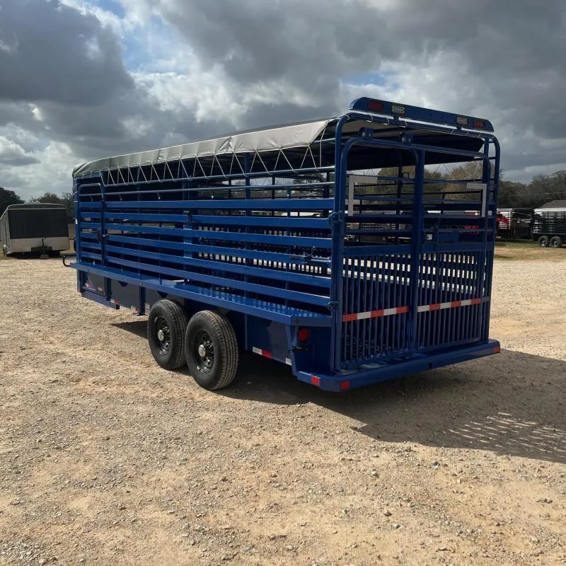 new Stock / Stock Combo Trailers Delco Trailers  for sale, in Hallettsville, TX Thumbnail 2