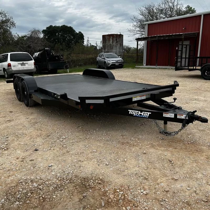 2025 Top Hat Trailers 18' ASCH18X83-7E-R Car / Racing Trailer