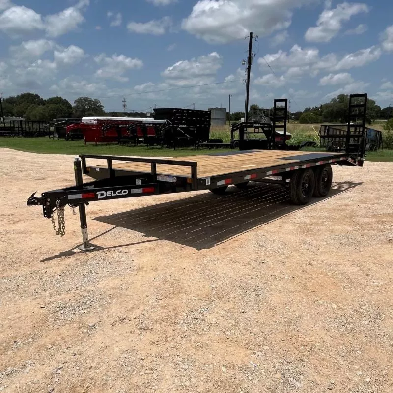 2026 Delco Trailers 20' F620 Flatbed Trailer