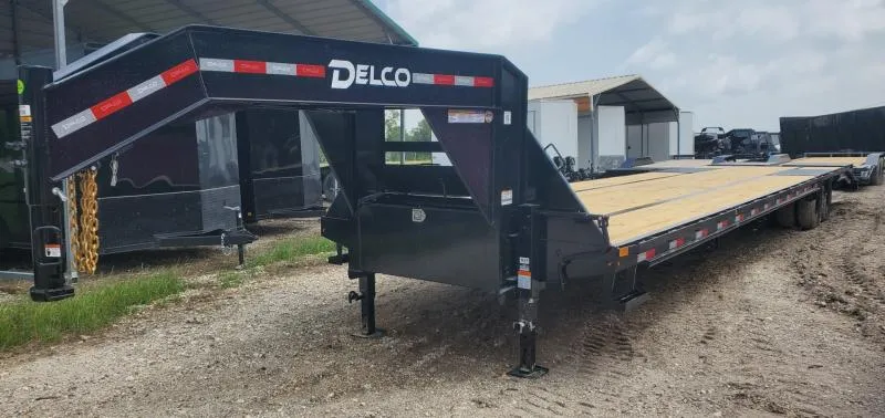2026 Delco Trailers 40' GH24-40MR Flatbed Trailer