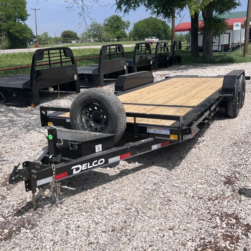 used Equipment / Flatbed Trailers Delco Trailers  for sale, in Hallettsville, TX Thumbnail 2