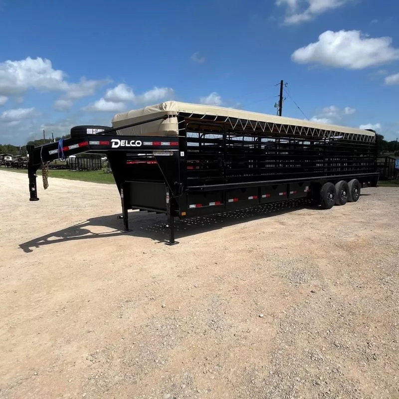 2025 Delco Trailers 32' B832 Stock / Stock Combo Trailer