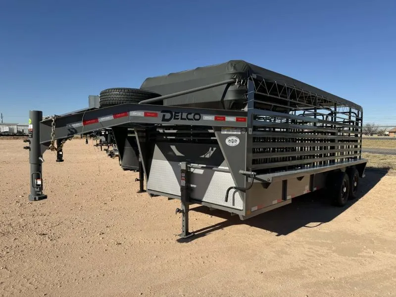 2026 Delco Trailers 20' B820 Stock / Stock Combo Trailer