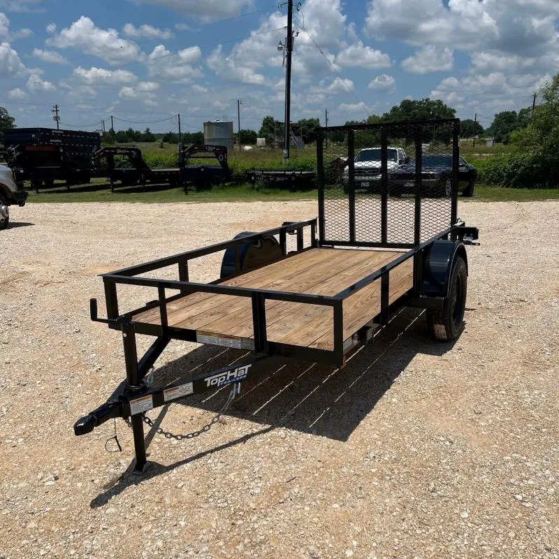 2025 Top Hat Trailers 10' X10X60-2.9N-R Utility Trailer