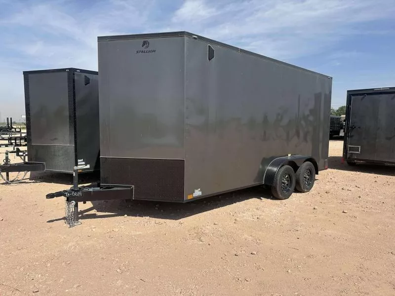 2025 Stallion 16' EN07-16 Cargo / Enclosed Trailer