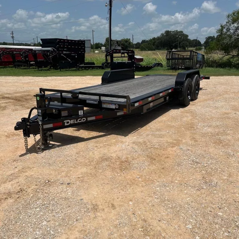 2024 Delco Trailers 20' Tilt Trailer Equipment Trailer