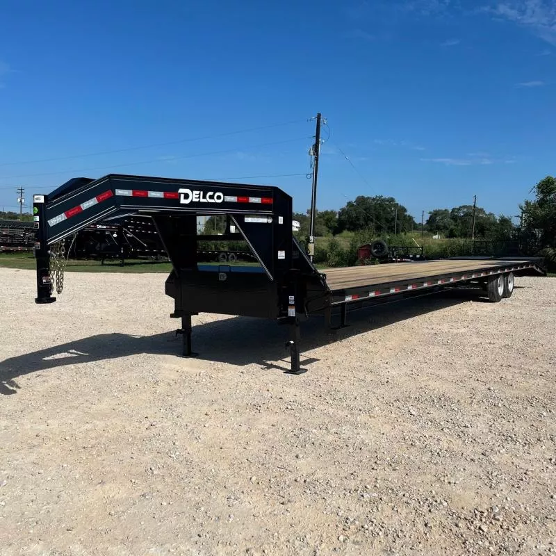 2026 Delco Trailers 40' F240 Flatbed Trailer