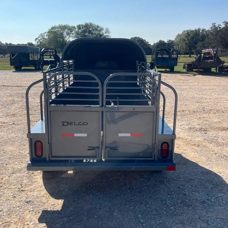 new Stock / Stock Combo Trailers Delco Trailers  for sale, in Hallettsville, TX Thumbnail 3