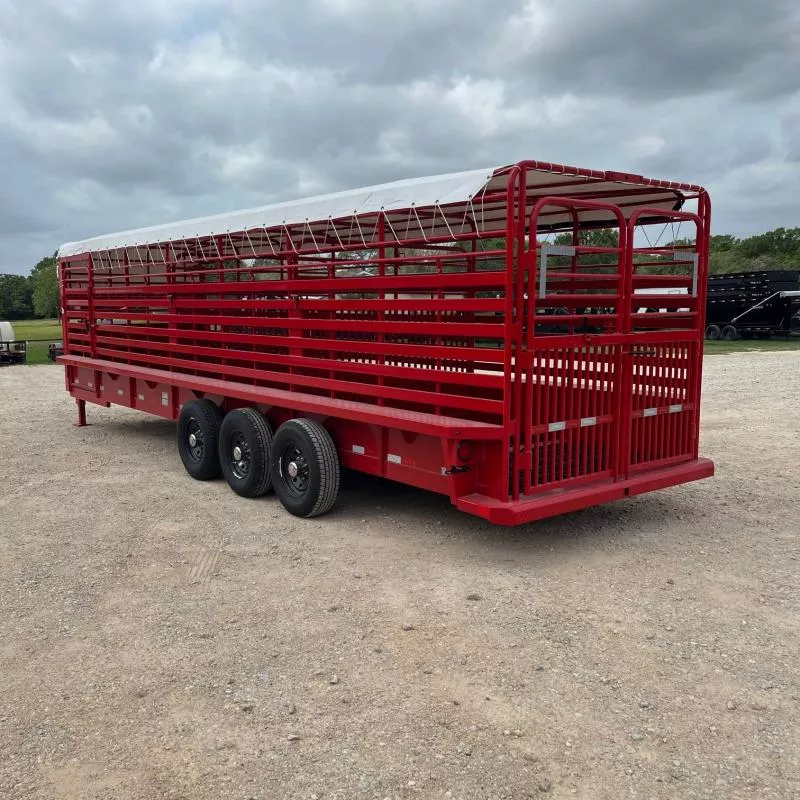 new Stock / Stock Combo Trailers Delco Trailers  for sale, in Hallettsville, TX Thumbnail 2
