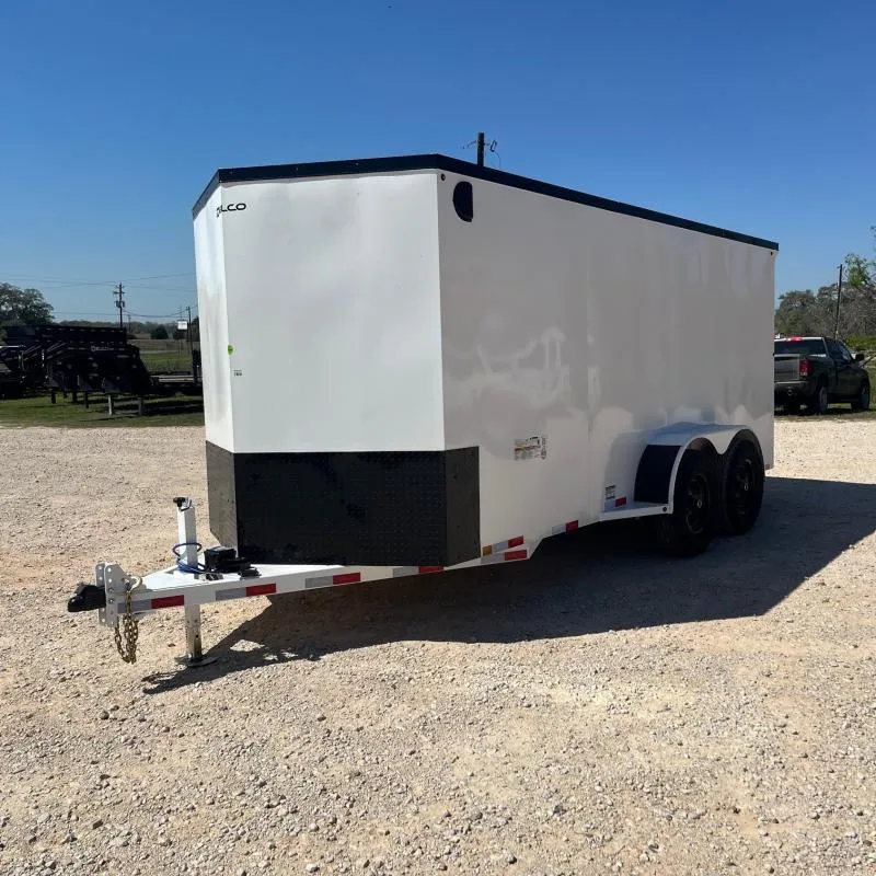 2026 Delco Trailers 16' E716 Cargo / Enclosed Trailer