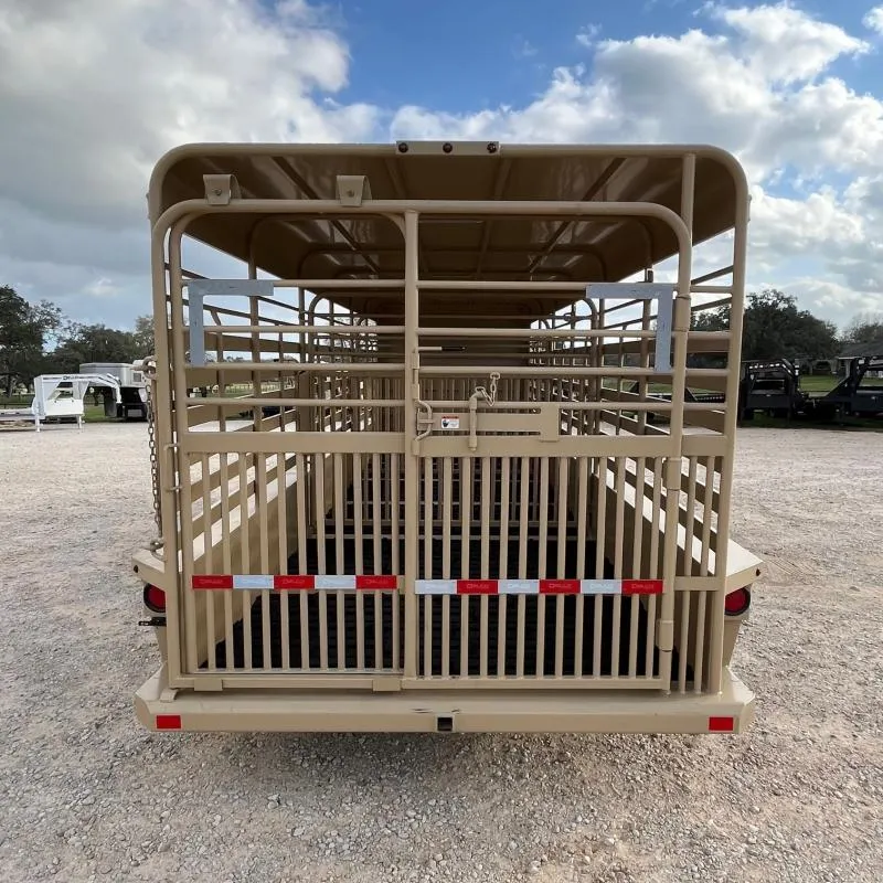 new Stock / Stock Combo Trailers Delco Trailers  for sale, in Hallettsville, TX Thumbnail 3