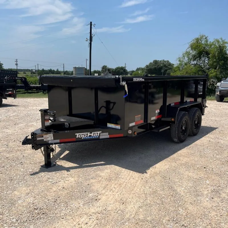 2026 Top Hat Trailers 14' DE14-14X83-14E-F Dump Trailer