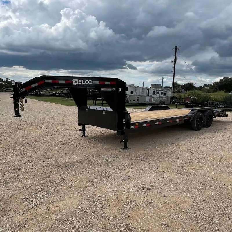 2026 Delco Trailers 24' 102"X24' GN CAR/EQUIPMENT HAULER MR Car / Racing Trailer