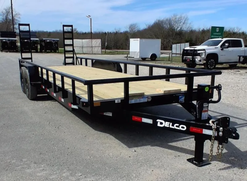 2026 Delco Trailers 24' 83"X24' CAR/EQUIPMENT HAULER Car / Racing Trailer