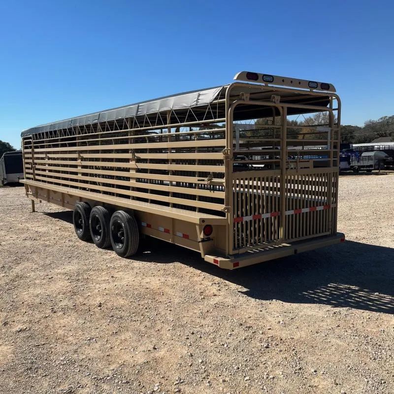 new Stock / Stock Combo Trailers Delco Trailers  for sale, in Hallettsville, TX Thumbnail 2