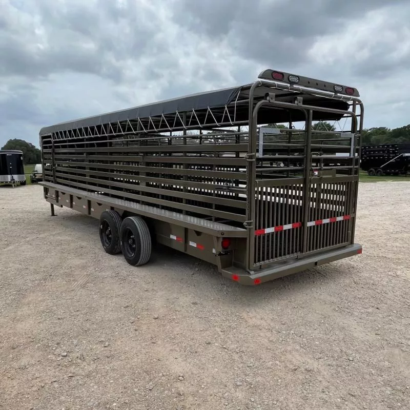 new Stock / Stock Combo Trailers Delco Trailers  for sale, in Hallettsville, TX Thumbnail 2