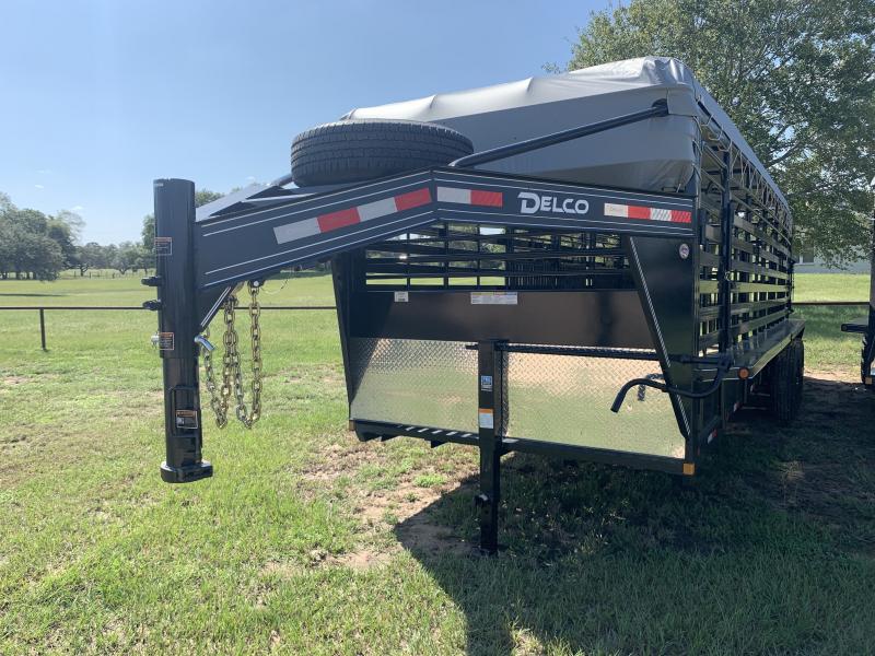 2021 Delco Trailers 24' GOOSENECK BARTOP 2021 Delco Trailers 24' GOOSENECK BARTOP