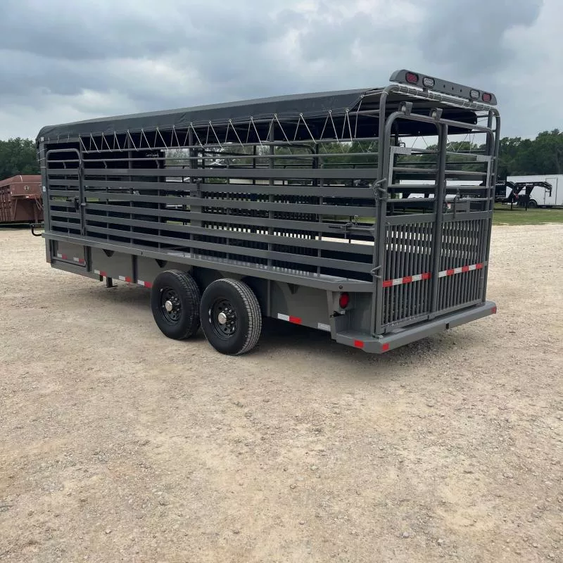 new Stock / Stock Combo Trailers Delco Trailers  for sale, in Hallettsville, TX Thumbnail 2