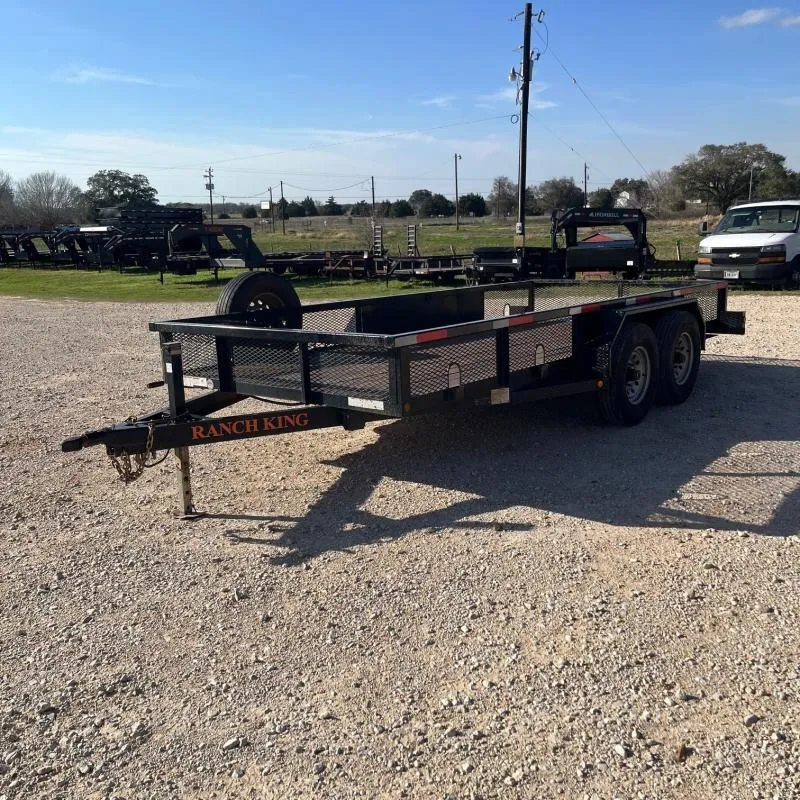 2016 Kingstar 16' UT12-16SL Utility Trailer