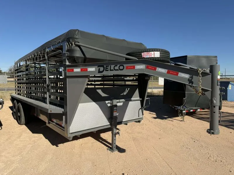 new Stock / Stock Combo Trailers Delco Trailers  for sale, in Hallettsville, TX Thumbnail 2