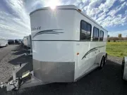 2000 Trails West Sierra 3 Horse Bumper Pull 