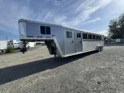 2007 Featherlite Trailers 8541 6 Horse W/Dressing Room 