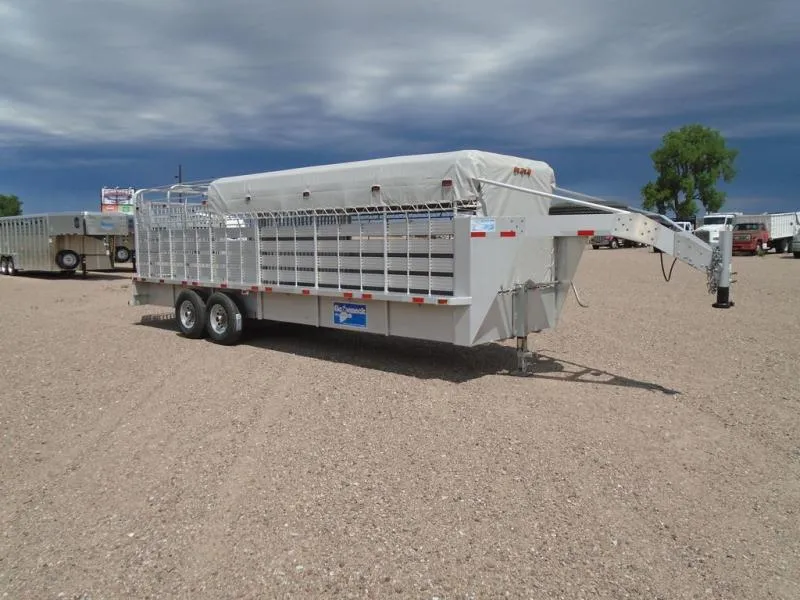 2002 Gooseneck 6 X 24 Aluminum Stock 