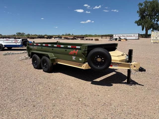 2025 Horizon Trailers 83" X 14" Dump Trailer 