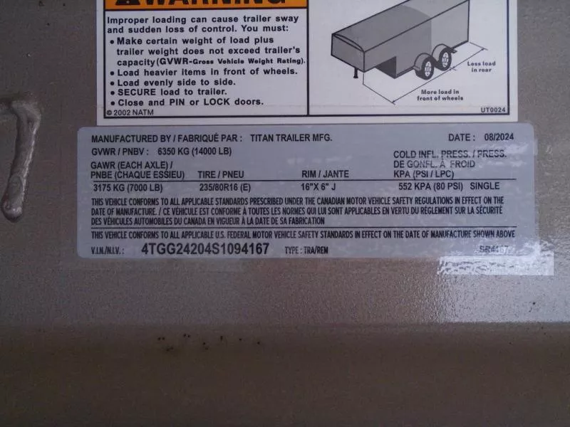 new Stock / Stock Combo Trailers Titan Trailer  for sale, in Scottsbluff, NE Thumbnail 17