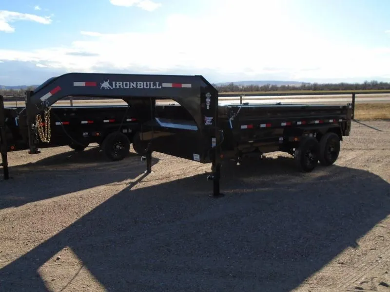 2026 Iron Bull Trailers DTG 83X14 Dump Trailer 