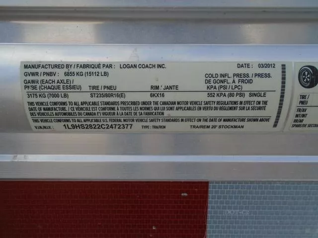 used Stock / Stock Combo Trailers Logan Coach  for sale, in Scottsbluff, NE Thumbnail 24