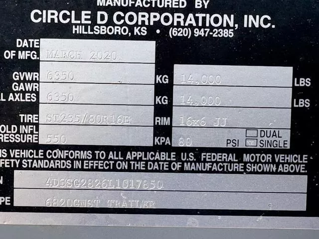 used Stock / Stock Combo Trailers Circle D  for sale, in Scottsbluff, NE Thumbnail 23