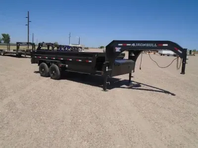 2027 Iron Bull Trailers 83" X 16' Gooseneck Dump