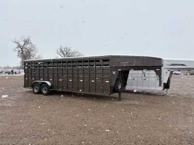 2026 Titan Trailer 6.8 X 24 Stock Trailer