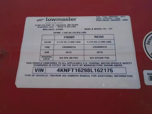 used Tilt Trailers Towmaster Trailers  for sale, in Scottsbluff, NE Thumbnail 16