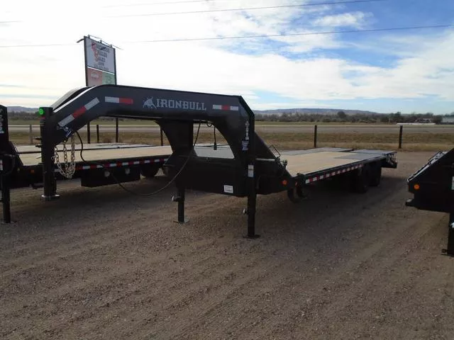 2026 Iron Bull Trailers 102" X 26' GN Flatbed 10K Axles