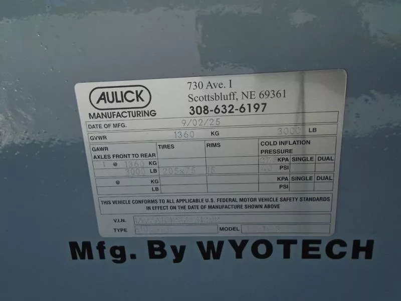 new Utility Trailers Aulick  for sale, in Scottsbluff, NE Thumbnail 11