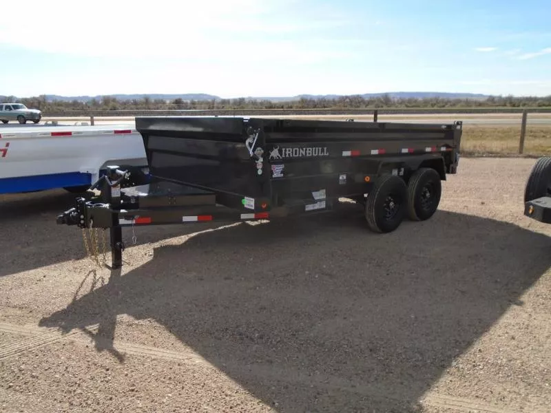 2026 Iron Bull Trailers DTB14 83X14 Dump Trailer 