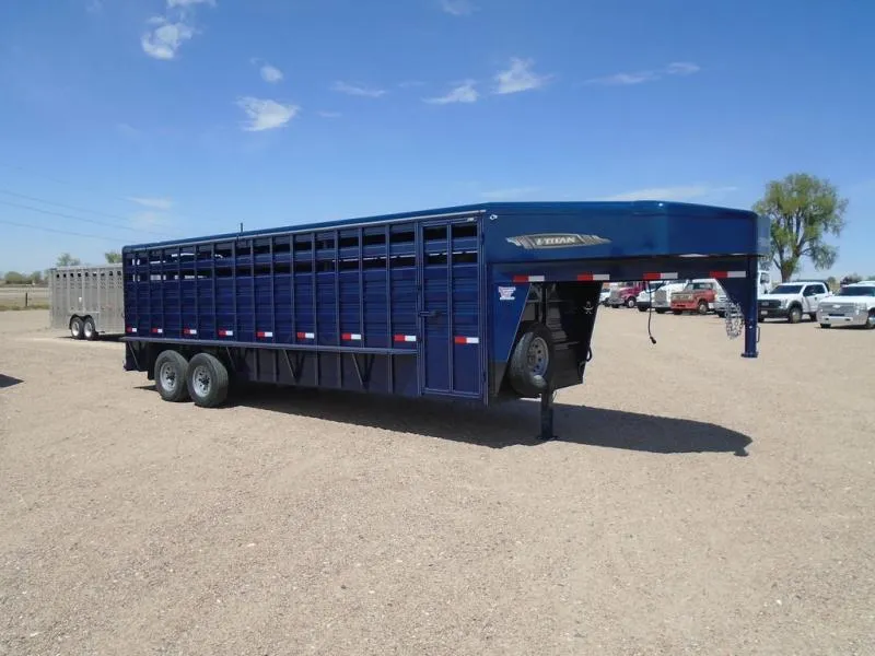 2026 Titan Trailer 6.8 X 24 Stock Trailer 