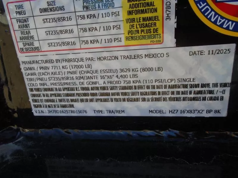 new Dump Trailers Horizon Trailers  for sale, in Scottsbluff, NE Thumbnail 16