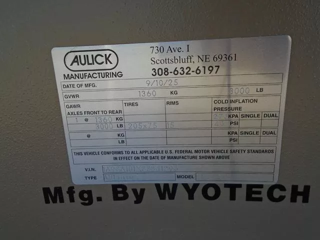 new Utility Trailers Aulick  for sale, in Scottsbluff, NE Thumbnail 12