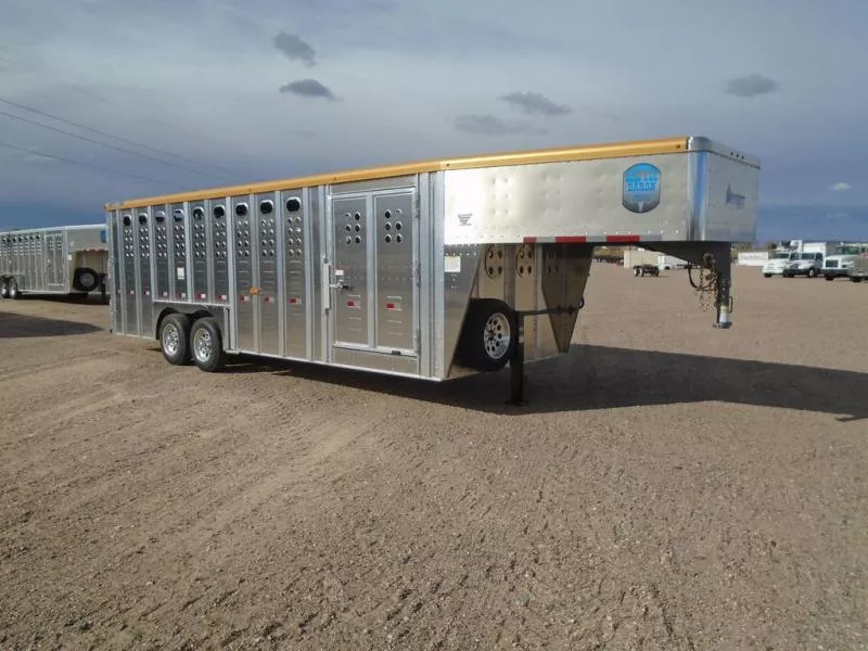 2026 Merritt Trailers 8' X 24' Gold Line Cattle Baron Stock 