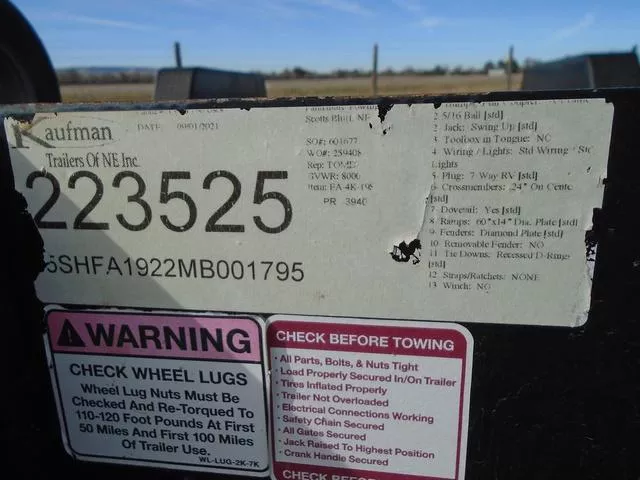 used Equipment / Flatbed Trailers Kaufman Trailers  for sale, in Scottsbluff, NE Thumbnail 11